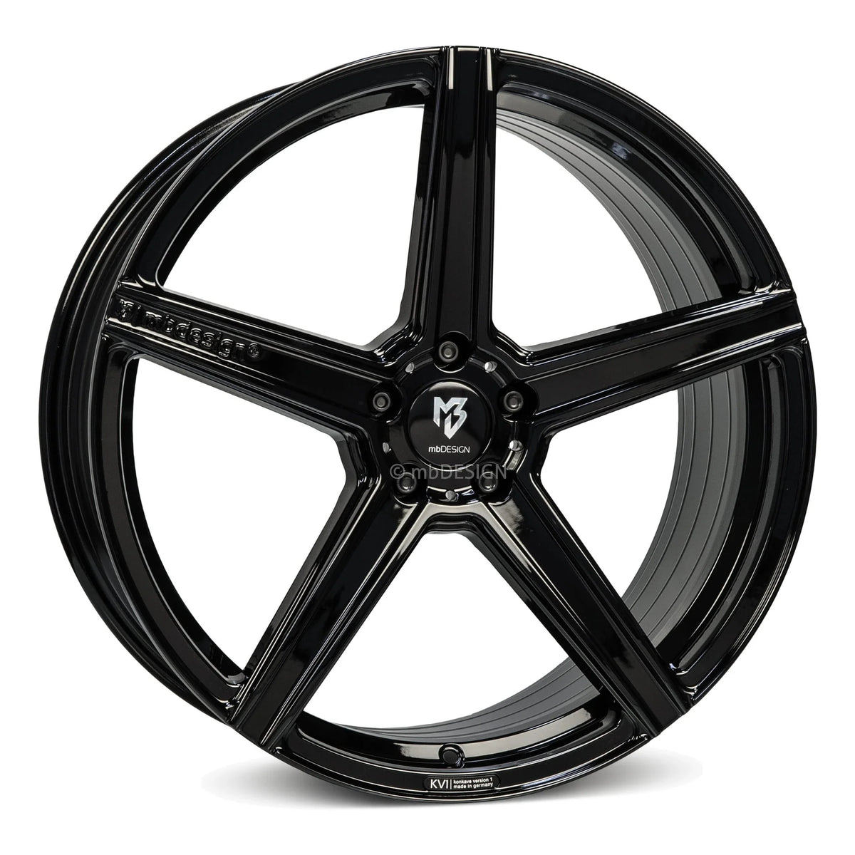 mbDESIGN KV1 S schwarz glänzend