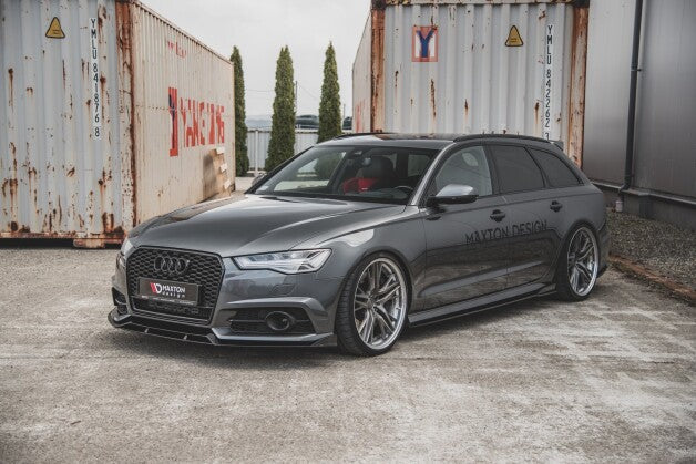 Seitenschweller Ansatz (Paar) passend für Audi A6 / A6 C7 S-line/ S6 C7 FL