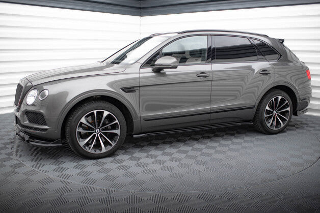 Seitenschweller Ansatz (Paar) passend für Bentley Bentayga Mk1 schwarz Hochglanz
