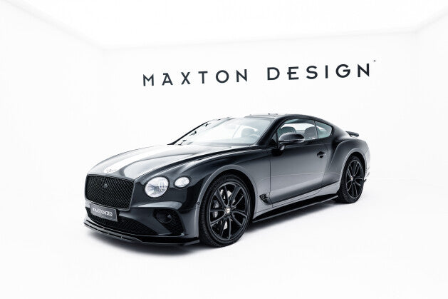 Seitenschweller Ansatz (Paar) passend für Bentley Continental GT Coupe Mk3 schwarz Hochglanz