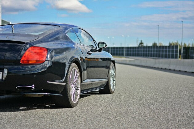 Seitenschweller Ansatz (Paar) passend für BENTLEY CONTINENTAL GT schwarz Hochglanz