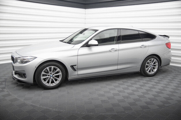 Seitenschweller Ansatz (Paar) passend für BMW 3er GT F34 schwarz Hochglanz
