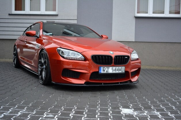 Seitenschweller Ansatz (Paar) passend für BMW M6 GRAN Coupe schwarz Hochglanz