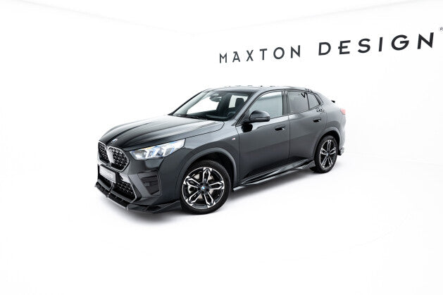 Seitenschweller Ansatz (Paar) passend für BMW X2 M35i U10 schwarz Hochglanz