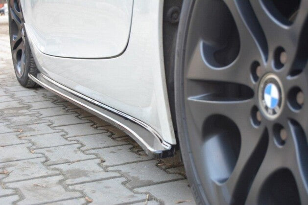 Seitenschweller Ansatz (Paar) passend für BMW Z4 E85 / E86 schwarz Hochglanz