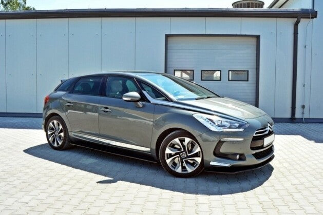 Seitenschweller Ansatz (Paar) passend für CITROEN DS5 FL PREFACE Carbon Look