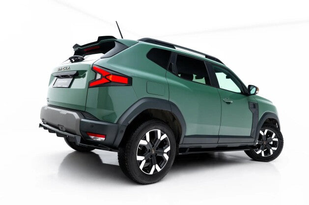 Seitenschweller Ansatz (Paar) passend für Dacia Duster Mk3 schwarz Hochglanz