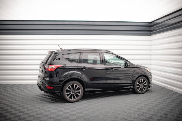 Seitenschweller Ansatz (Paar) passend für Ford Escape ST-Line Mk3 schwarz Hochglanz