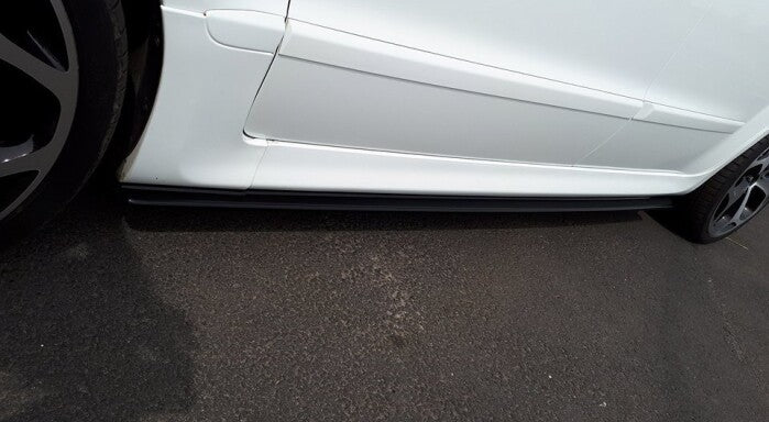 Seitenschweller Ansatz (Paar) passend für Ford S-Max Titanium Mk1 FL schwarz Hochglanz