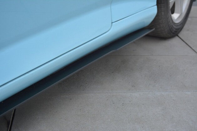 Seitenschweller Ansatz (Paar) passend für Hyundai TIBURON MK.2 FL schwarz matt