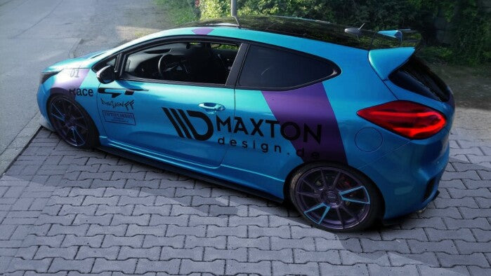 Seitenschweller Ansatz (Paar) passend für Kia CEE"D / PRO CEE"D GT MK2 schwarz matt