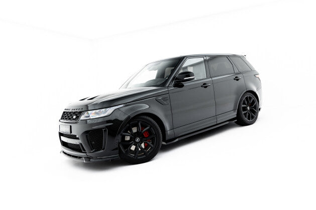 Seitenschweller Ansatz (Paar) passend für Land Rover Range Rover SVR Mk2 FL schwarz Hochglanz