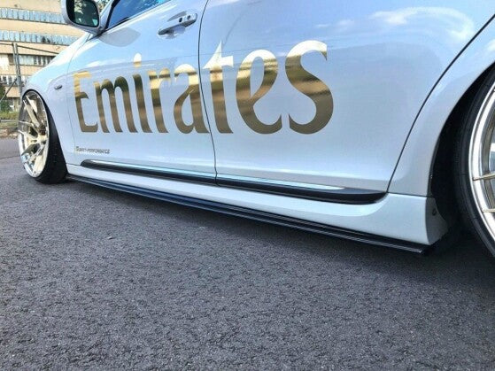 Seitenschweller Ansatz (Paar) passend für Lexus GS 300 Mk3 FL Carbon Look
