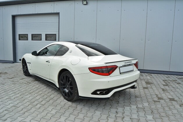 Seitenschweller Ansatz (Paar) passend für Maserati GRANTURISMO 2007-2011 Carbon Look