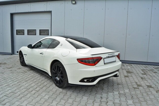 Seitenschweller Ansatz (Paar) passend für Maserati Granturismo Mk1 schwarz Hochglanz