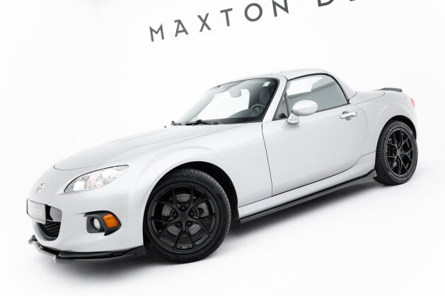 Seitenschweller Ansatz (Paar) passend für Mazda MX-5 Mk3 (NC) FL schwarz Hochglanz