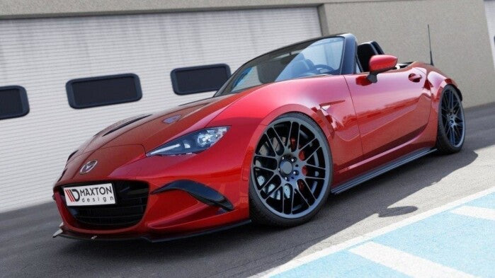Seitenschweller Ansatz (Paar) passend für Mazda MX-5 ND (Mk4) schwarz Hochglanz