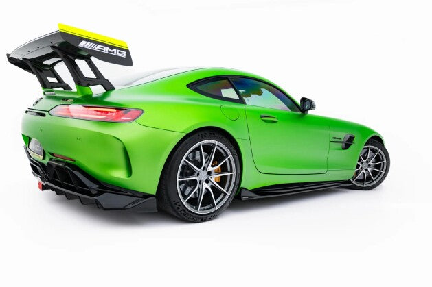 Seitenschweller Ansatz (Paar) passend für Mercedes-AMG GT R C190 Facelift schwarz Hochglanz