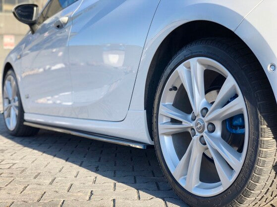 Seitenschweller Ansatz (Paar) passend für Opel Astra K OPC-LINE schwarz Hochglanz