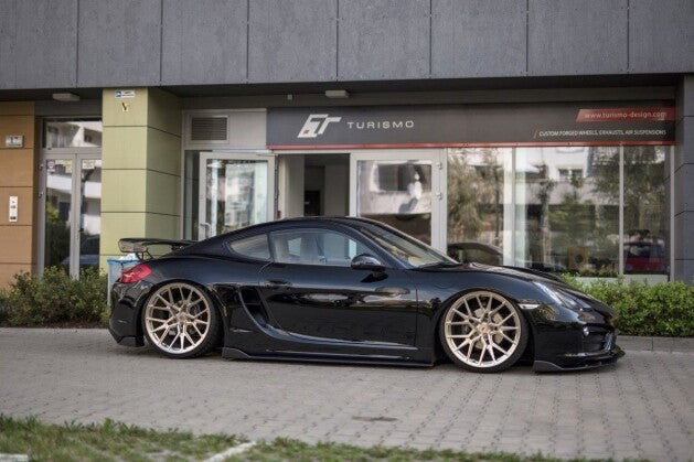 Seitenschweller Ansatz (Paar) passend für Porsche Cayman Mk2 981C