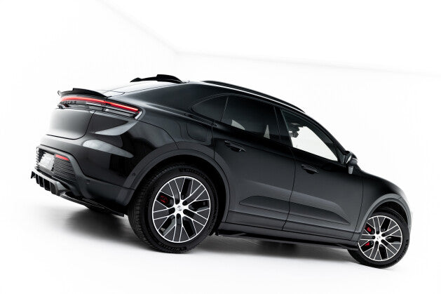 Seitenschweller Ansatz (Paar) passend für Porsche Macan EV Mk1 schwarz Hochglanz