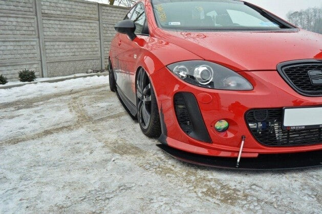 Seitenschweller Ansatz (Paar) passend für Seat Leon MK2 MS DESIGN schwarz matt