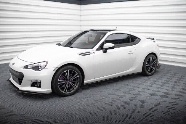 Seitenschweller Ansatz (Paar) passend für Subaru BRZ Mk1 FL roter Kern