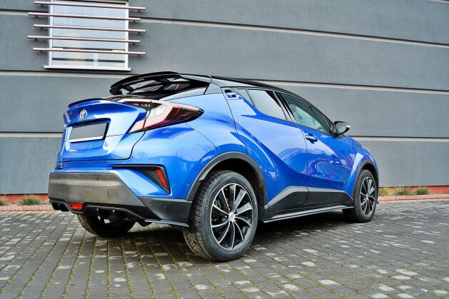 Seitenschweller Ansatz (Paar) passend für Toyota C-HR schwarz Hochglanz
