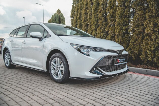 Seitenschweller Ansatz (Paar) passend für Toyota Corolla XII Touring Sports schwarz Hochglanz