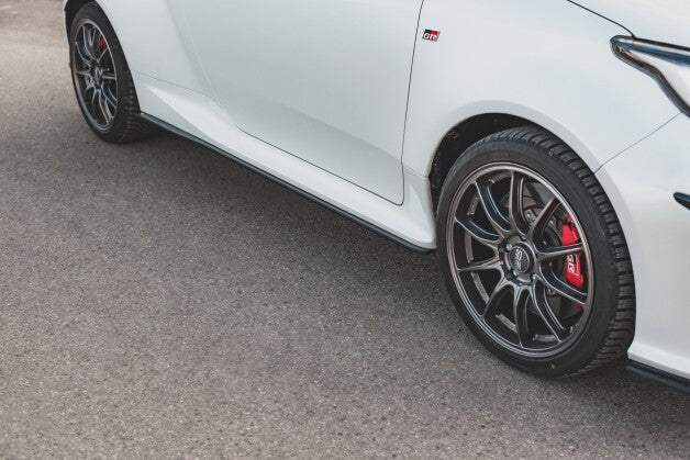 Seitenschweller Ansatz (Paar) passend für Toyota GR Yaris Mk4 schwarz matt