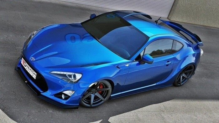 Seitenschweller Ansatz (Paar) passend für Toyota GT86 schwarz Hochglanz