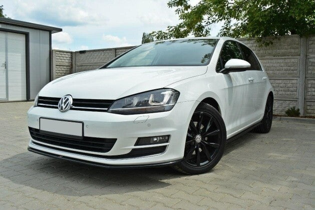 Seitenschweller Ansatz (Paar) passend für VW Golf Mk7 Standard schwarz Hochglanz