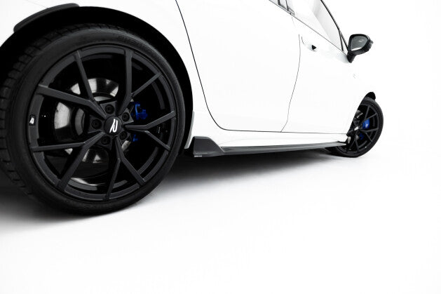 Seitenschweller Ansatz (Paar) passend für VW Golf R Variant Mk8 / Mk8 FL schwarz Hochglanz