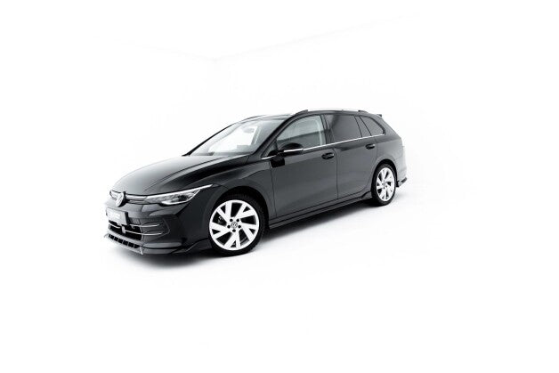 Seitenschweller Ansatz (Paar) passend für VW Golf Variant Mk8 Facelift schwarz Hochglanz