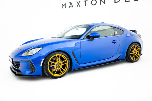 Seitenschweller Ansatz (Paar) V.1 passend für Subaru BRZ Mk2 roter Kern