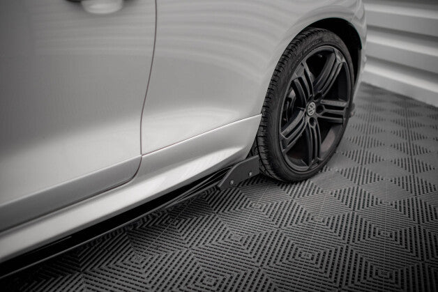 Seitenschweller Ansatz (Paar) V.2 + Flaps passend für VW Scirocco R Mk3