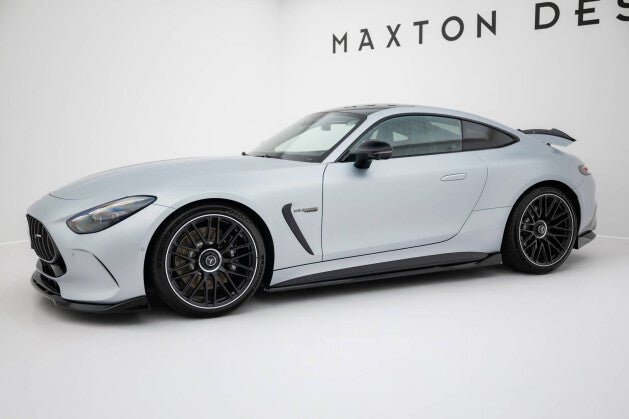 Seitenschweller Ansatz (Paar) V.2 passend für Mercedes-AMG GT 63 / 55 / 63 S E Performance C192 schwarz Hochglanz