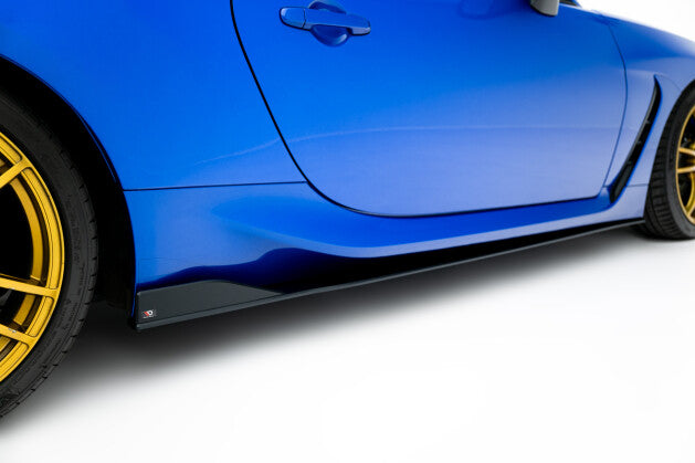 Seitenschweller Ansatz (Paar) V.2 passend für Subaru BRZ Mk2 roter Kern