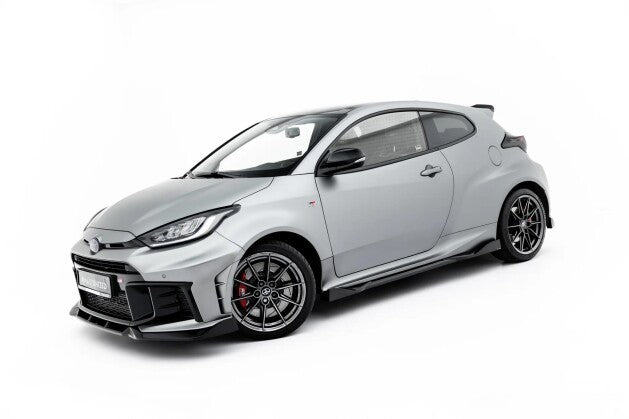 Seitenschweller Ansatz (Paar) V.2 passend für Toyota GR Yaris Mk4 Facelift schwarz Hochglanz