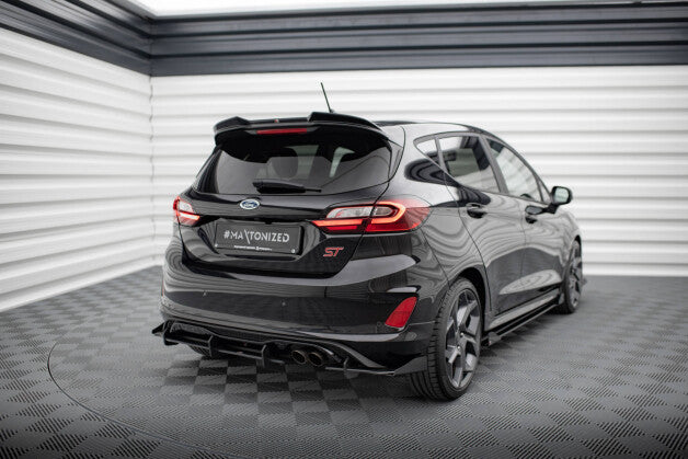 Seitenschweller Flaps passend für Ford Fiesta Mk8 ST schwarz Hochglanz