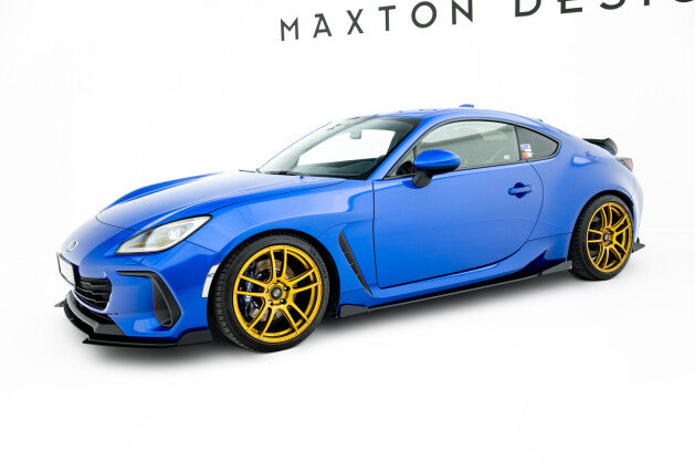 Seitenschweller Flaps passend für Subaru BRZ Mk2 schwarz Hochglanz