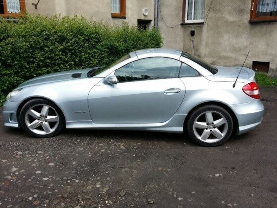 Seitenschweller passend für Mercedes SLK R171 (SLK R172 AMG LOOK) ABS Kunststoff (4251937849675)