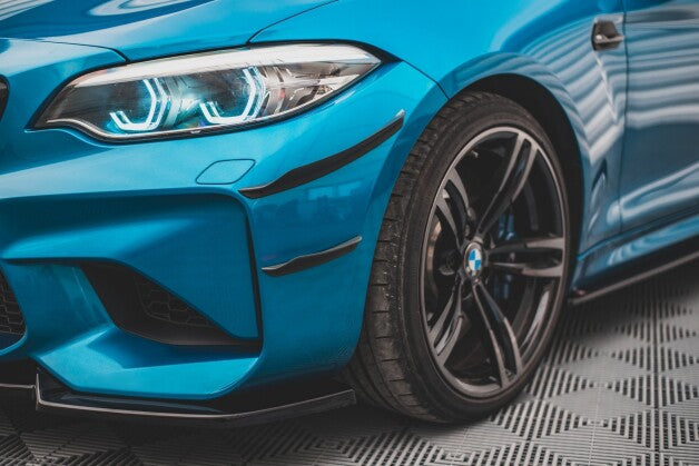 Stoßstangen Flaps Wings vorne Canards passend für BMW M2 F87