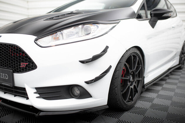 Stoßstangen Flaps Wings vorne Canards passend für Ford Fiesta 7 ST FL