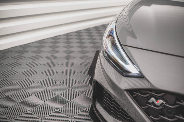 Stoßstangen Flaps Wings vorne Canards passend für Hyundai I30 N / I30 N-Line Hatchback/Fastback Mk3 FL