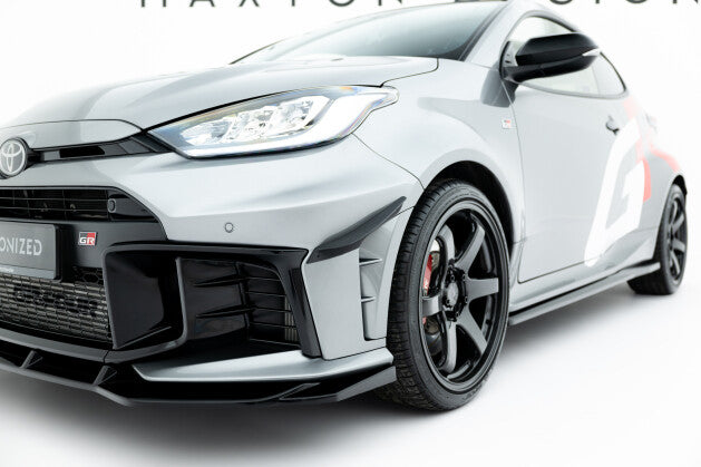 Stoßstangen Flaps Wings vorne Canards passend für Toyota GR Yaris Mk4 Facelift